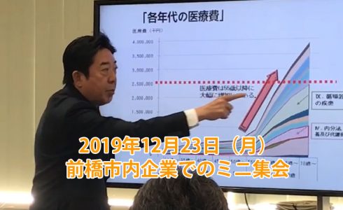 2019年12月23日（月）：前橋市内企業でのミニ集会